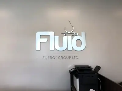 3D Interior Sign Photo